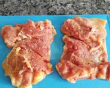 Foto del paso 1 de la receta Contramuslos rellenos al horno