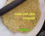 A picture of step 5 of Bottle Gourd/Lauki Thepla/paratha           .