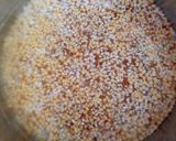 A picture of step 1 of Finger millet idly.