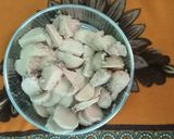 अरबी की कड़ी (Arbi ki kadhi recipe in hindi) रेसिपी चरण 2 फोटो