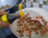 Foto langkah ke 3 dari resep Tumis Terong Jamur Sat set.