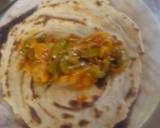 Grilled Leftover veg frankie recipe step 2 photo