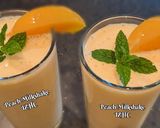 A picture of step 3 of 🍑🍹Peach Milkshake🍹🍑.