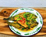 Foto langkah ke 9 dari resep Acar ikan mas Wortel Timun.