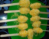 Foto langkah ke 6 dari resep Nugget mie praktis.
