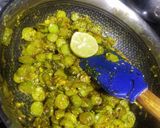 A picture of step 5 of Ivy gourd sambhara.
