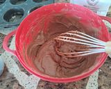 Foto del paso 3 de la receta: Muffins de Cocoa y yogur de duraznos
