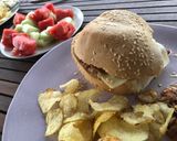 Φωτογραφία βήματος 5 της συνταγής Sloppy Joe με κιμά που περίσσεψε