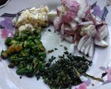 লাল শাক ভাজি রেসিপির ধাপ 1 ছবি