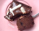 صورة لخطوة 11 من وصفة كيكة الشوكولاتة بدون بيض 🍫