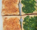 A picture of step 2 of Potato Cheese grilled Sandwich.