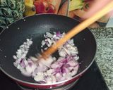 A picture of step 3 of Veg Kolhapuri | vegetable Kolhapuri restaurant style.