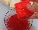 A picture of step 7 of No Cook Bread Sweet Sandwich.