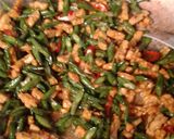 Foto langkah ke 5 dari resep Oseng tempe kacang panjang.