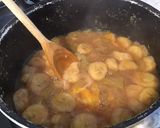 Une image de l'étape 8 de Compote rhubarbe,bananes et orange.