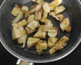 Foto del paso 2 de la receta: Berenjena al horno con jamón dulce y quesito