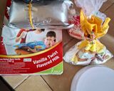 Foto langkah ke 1 dari resep Es Lilin Rasa Vanila Coklat.