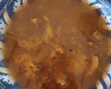 A picture of step 2 of Imli Aloo Bukhara sharbat.