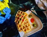 A picture of step 9 of Sabudana_Waffle​ /Savoury waffles​.