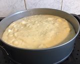 Une image de l'étape 14 de Gâteau de fromage blanc à l ugli et mandarine sur fond biscuité.