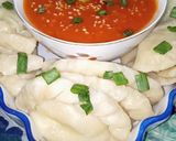 A picture of step 9 of Chicken momos (dumpling)چکن موموس (ڈمپلنگ) 💞.