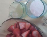 صورة لخطوة 1 من وصفة كولي الفراولة / coulis de fraise