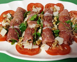 Foto del paso 5 de la receta: Ensalada de rollitos de jamón