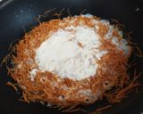 A picture of step 2 of Rabdi kheer in Sevai katori.