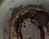 A picture of step 3 of Jaggery caramelised popcorn.