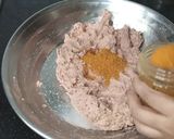 A picture of step 7 of Qureshi kabab.