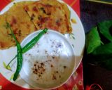A picture of step 10 of Coriander Butter masala Paratha.