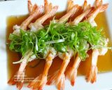 รูปขั้นตอนการทำที่ 5 ของ กุ้งนึ่งซีอิ๊ว