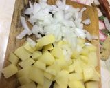 Foto del paso 1 de la receta: Tortilla española vegana