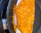 Foto del paso 4 de la receta: Taco de jamón y queso sin harina