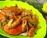 Foto langkah ke 5 dari resep Kepiting saos tiram.