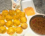 Foto del paso 3 de la receta: Canastas de plátano verde rellenas con carne molida y queso