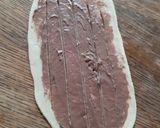 Briós (csokikrémmel, dióval és cukorral szórva) recept fázis 6 fotója