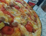 Foto del passaggio 9 della ricetta Pizza pugliese con impasto alla barese