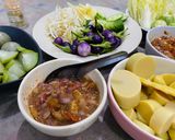 รูปขั้นตอนการทำที่ 3 ของ น้ำพริกกุ้งเสียบ