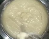 A picture of step 4 of Sooji Cake.