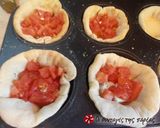 A picture of step 12 of Bouyiourdi in a dough bowl alla Conna.