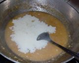 A picture of step 7 of Moong dal payasam/pasi parappu payasam.