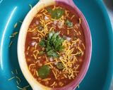 A picture of step 11 of Ghughni Chaat.
