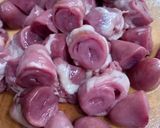 Foto langkah ke 1 dari resep Sambel Goreng Kentang Jantung Ayam.