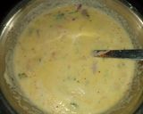 A picture of step 2 of Moong daal cheela.