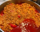 A picture of step 8 of Stuffed Bell Peppers (Vegetarian).