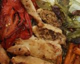 A picture of step 10 of My Roast Chicken and Veg Oven Bake in Virgin Olive oil.