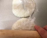 A picture of step 7 of Japanese Tempura Rice Burger.