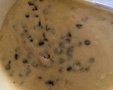 A picture of step 5 of Banana Chocolate Chip Cake in a Convection Oven.