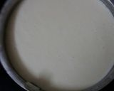 A picture of step 4 of Kharvas (Milk Pudding).